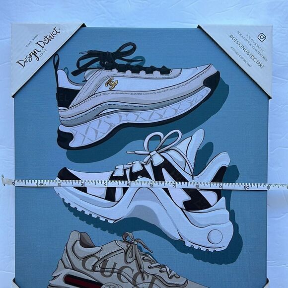 Design District Studio Designer Sneaker Hanging Wall Art - Picture 12 of 16